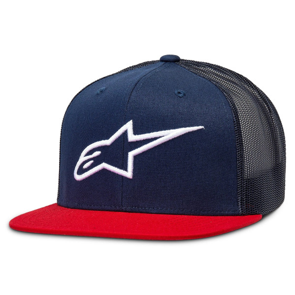 Alpinestars Alpinestars Corp Trucker Cap Navy Red